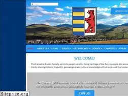 Sites similar to carpathorusynsociety.org