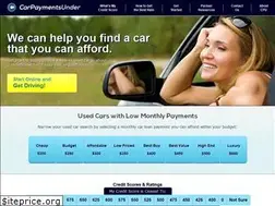 Sites similar to carpaymentsunder.com