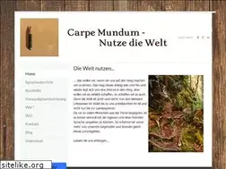 Sites similar to carpe-mundum.com