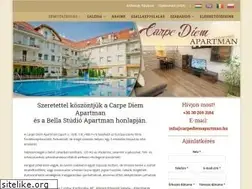 Sites similar to carpediemapartman.hu