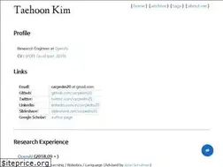 Sites similar to carpedm20.github.io