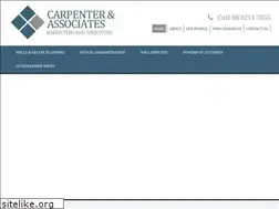 Sites similar to carpenterlawyers.com.au