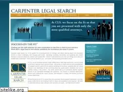 Sites similar to carpenterlegalsearch.com