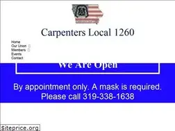 Sites similar to carpentersunionlocal1260.com