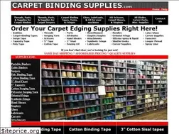 Sites similar to carpetbindingsupplies.com