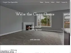 Sites similar to carpetcarespecialists.com