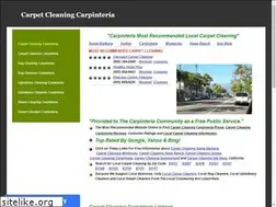 Sites similar to carpetcleaningcarpinteria.com