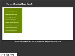 Sites similar to carpetcleaninghoperanch.com
