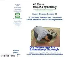 Sites similar to carpetcleaninginboulder.com