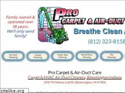 Sites similar to carpetductcare.com