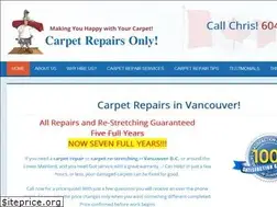 Sites similar to carpetrepairsonly.ca