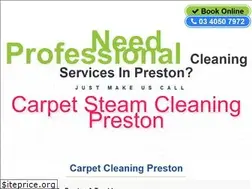 Sites similar to carpetsteamcleaningpreston.com.au