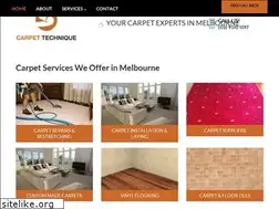 Sites similar to carpettechnique.com.au