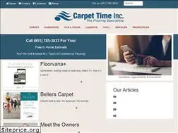 Sites similar to carpettime.com