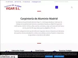 Sites similar to carpinteriaaluminiovigar.com