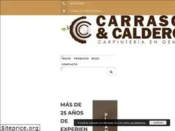 Sites similar to carpinteriacarrascoycalderon.es