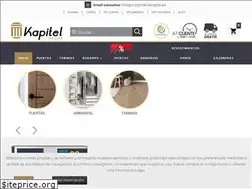 Sites similar to carpinteriakapitel.es