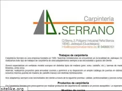 Sites similar to carpinteriaserrano.com