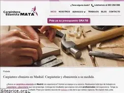 Sites similar to carpinteromataebanista.es