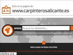 Sites similar to carpinterosalicante.es