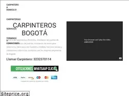Sites similar to carpinterosbogota.com
