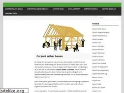 Sites similar to carport-selber-bauen.de
