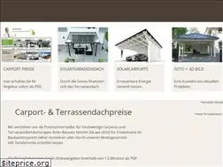 Sites similar to carporte.de