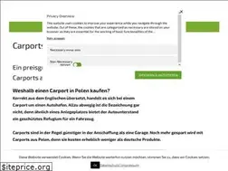 Sites similar to carportsauspolen.de