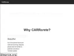 Sites similar to carrcrete.co.uk
