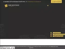 Sites similar to carre-investisseur.fr