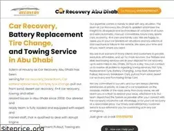 Sites similar to carrecoveryabudhabi.ae