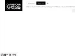 Sites similar to carrefourtheatre.qc.ca