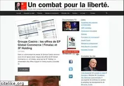 Sites similar to carrefouruncombatpourlaliberte.fr