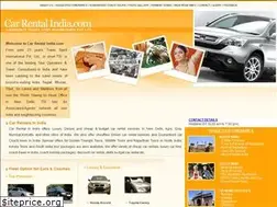 Sites similar to carrental-india.com