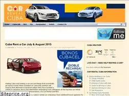 Sites similar to carrentalcuba.net