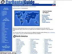 Sites similar to carrentalguide.com
