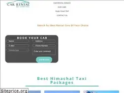 Sites similar to carrentalinhimachal.com