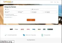 Sites similar to carrentals.com