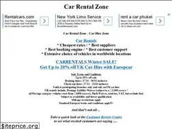 Sites similar to carrentalzone.com