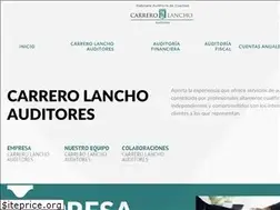 Sites similar to carrerolanchoauditores.es