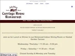 Sites similar to carriagehouserestaurant.net