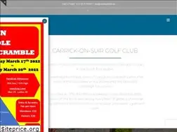 Sites similar to carrickgolfclub.net
