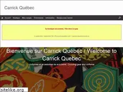 Sites similar to carrickquebec.com