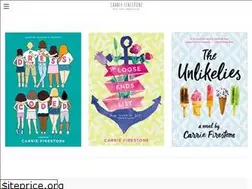 Sites similar to carriefirestoneauthor.com
