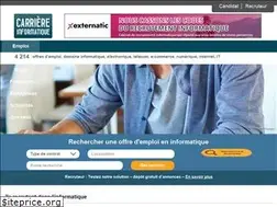 Sites similar to carriere-informatique.com