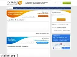 Sites similar to carrierecommerciale.fr