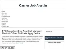 Sites similar to carrierjobalert.in