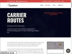 Sites similar to carrierroutesonline.com