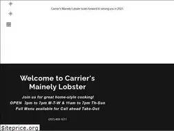 Sites similar to carriersmainelylobster.com