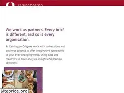 Sites similar to carringtoncrisp.com